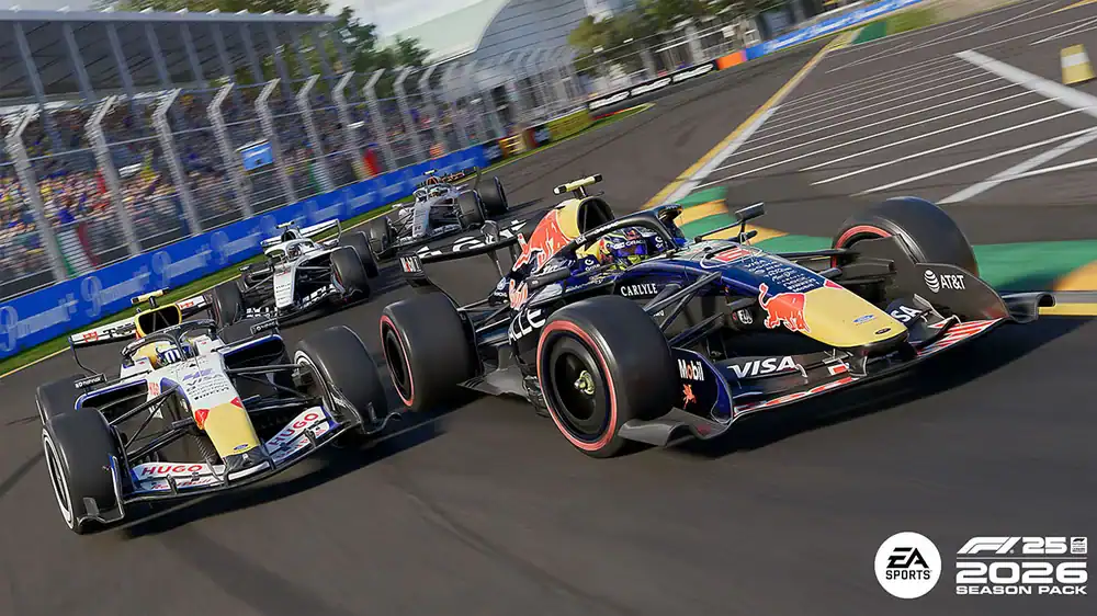 F1 26 Season Pack car on track